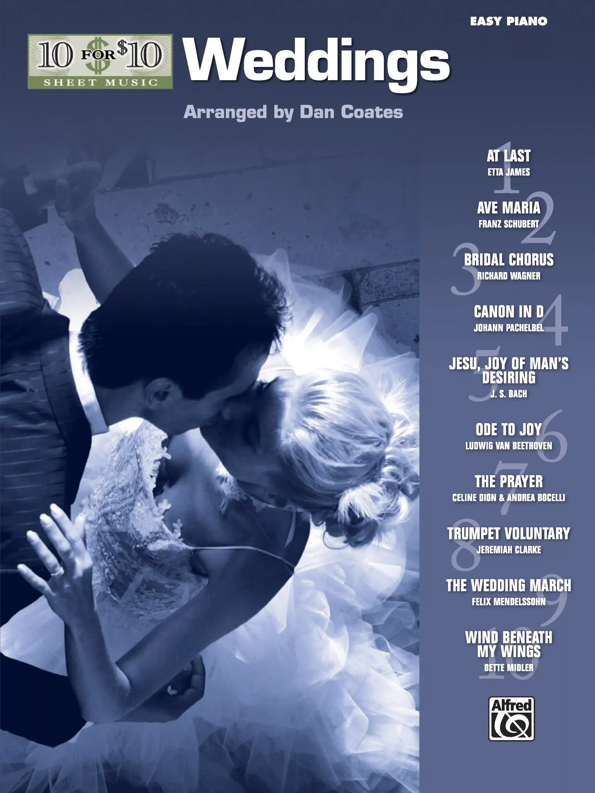10 for 10 Sheet Music: Weddings: Piano Book