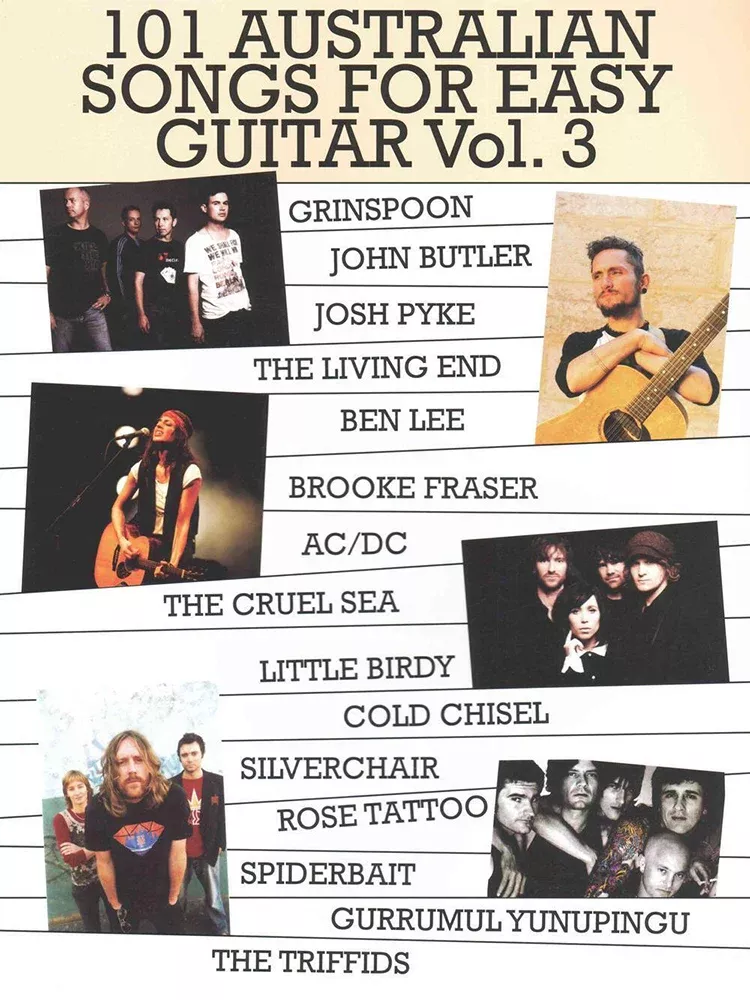 101 Australian Songs for Easy Guitar Vol. 3