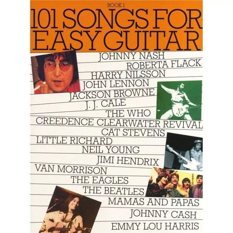 101 Songs for Easy Guitar Book 1