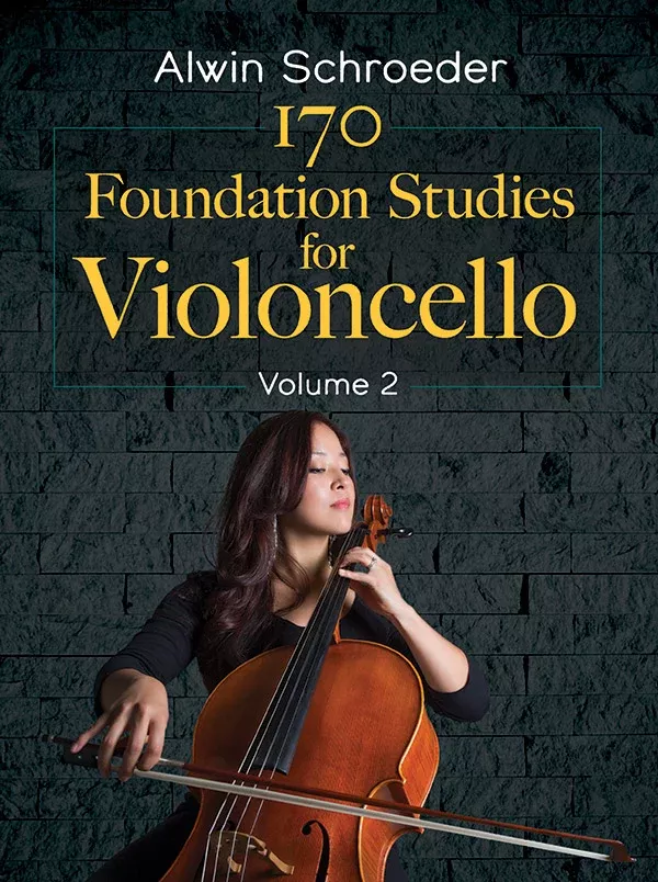 170 Foundation Studies for Violoncello: Solo Cello Etudes Book