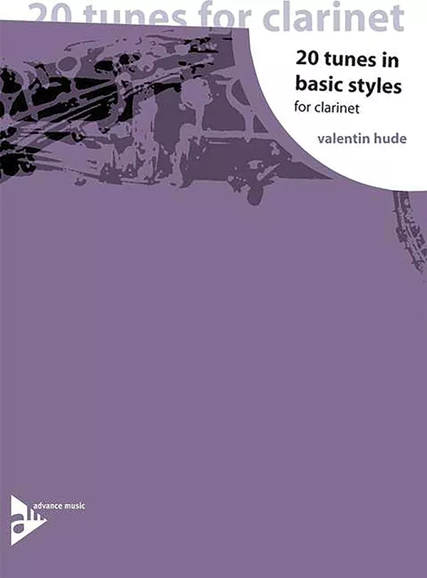 20 Tunes in Basic Styles for Clarinet: Clarinet Book