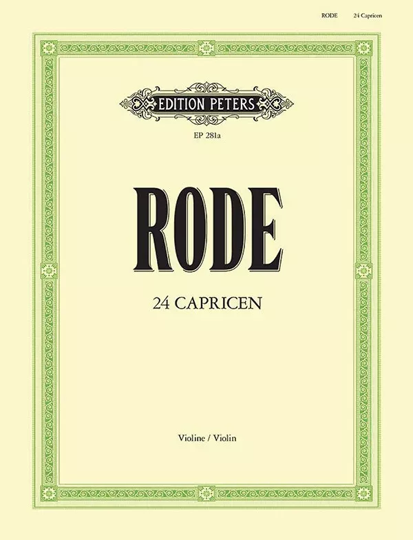 24 Caprices (in the Form of Etudes) for Violin: Violin (Solo)