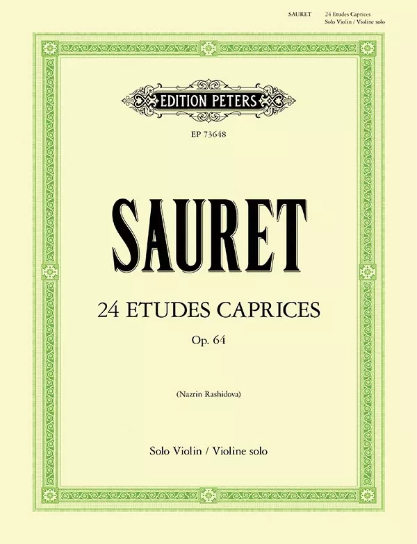 24 Etudes Caprices, Op. 64: Violin Solo Book