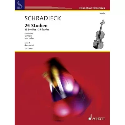 25 Studies Op 1 For Violin