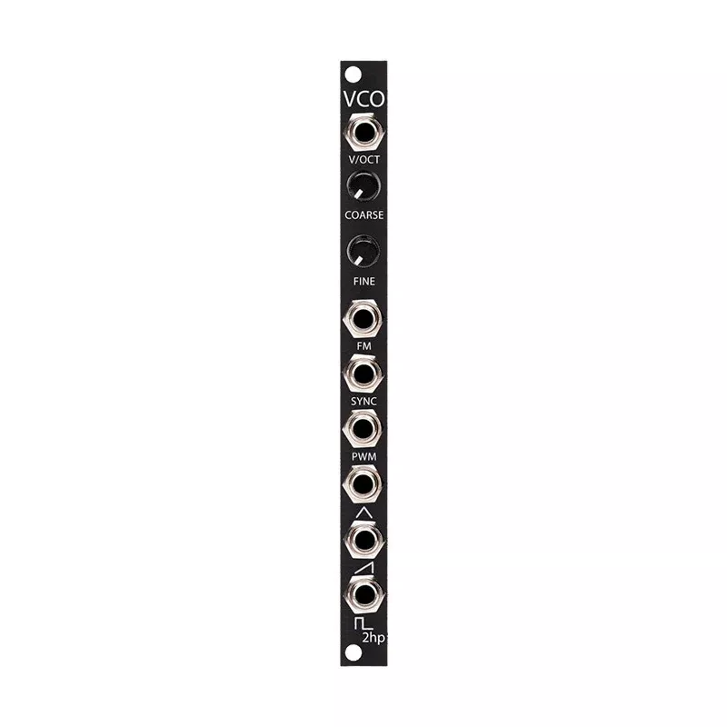 2HP VCO – Analog Voltage Controlled Oscillator