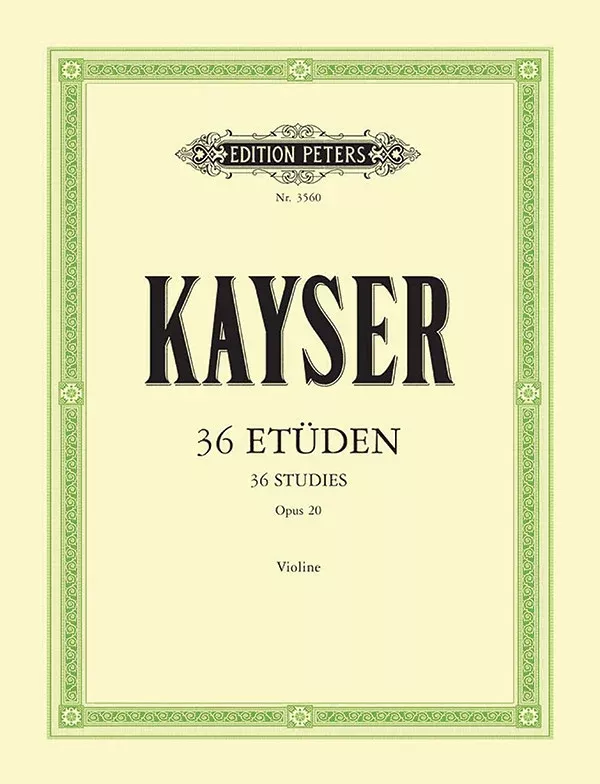 36 Studies Op. 20 for Violin: Violin Studies & Tutors