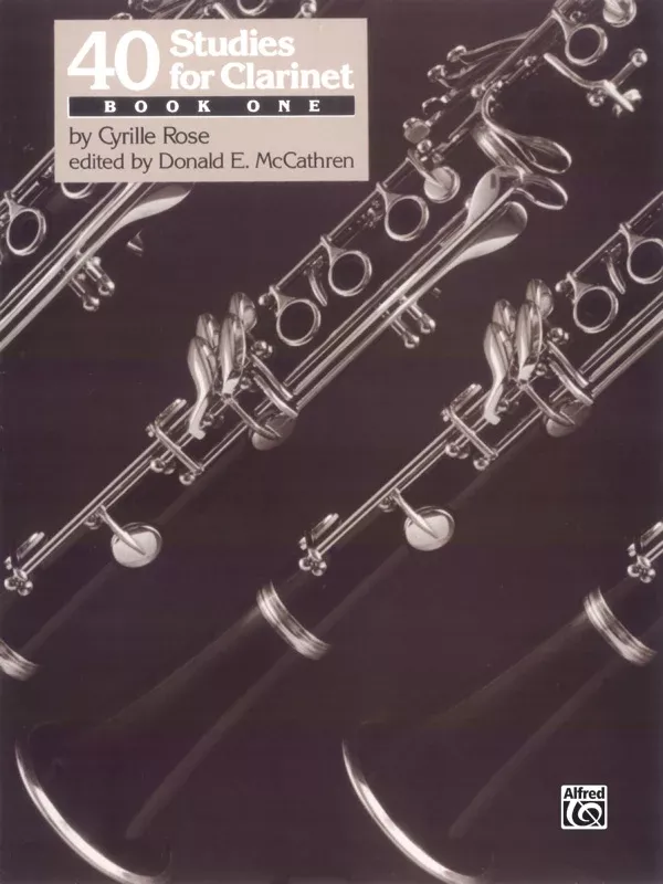40 Studies for Clarinet, Book 1: Clarinet Book