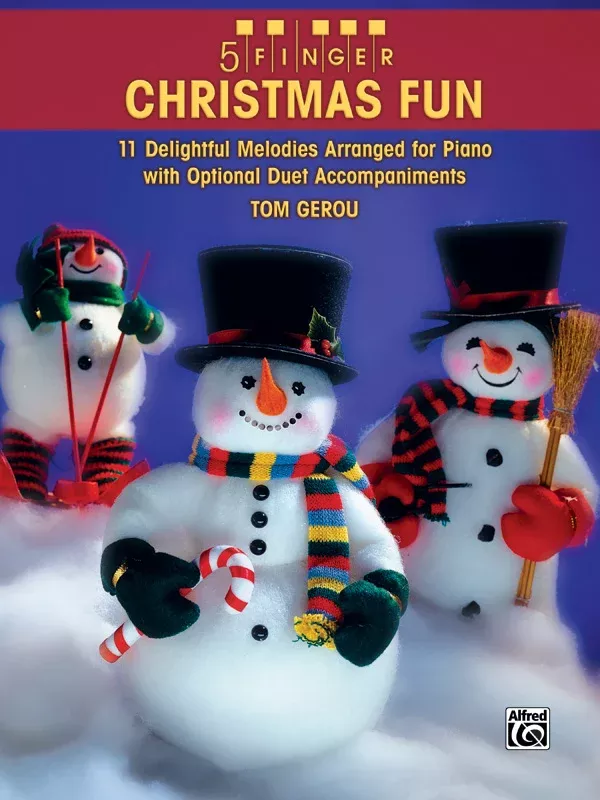 5 Finger Christmas Fun: Piano Book