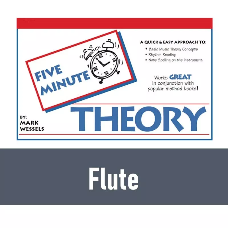 5 Minute Theory – Book for Flute