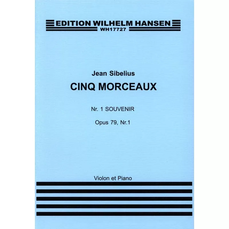 6 Morceaux Op 79 No 1 Souvenir