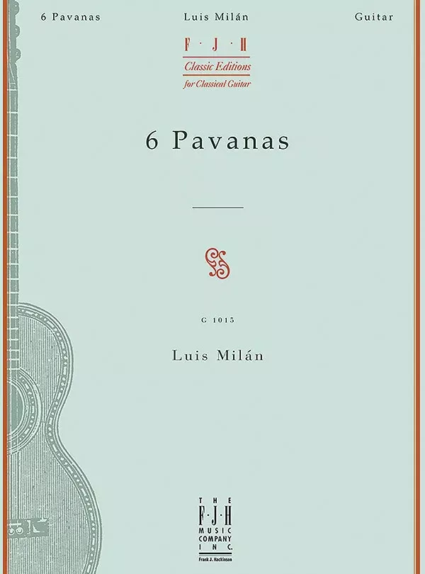6 Pavanas: Advanced Guitar Book