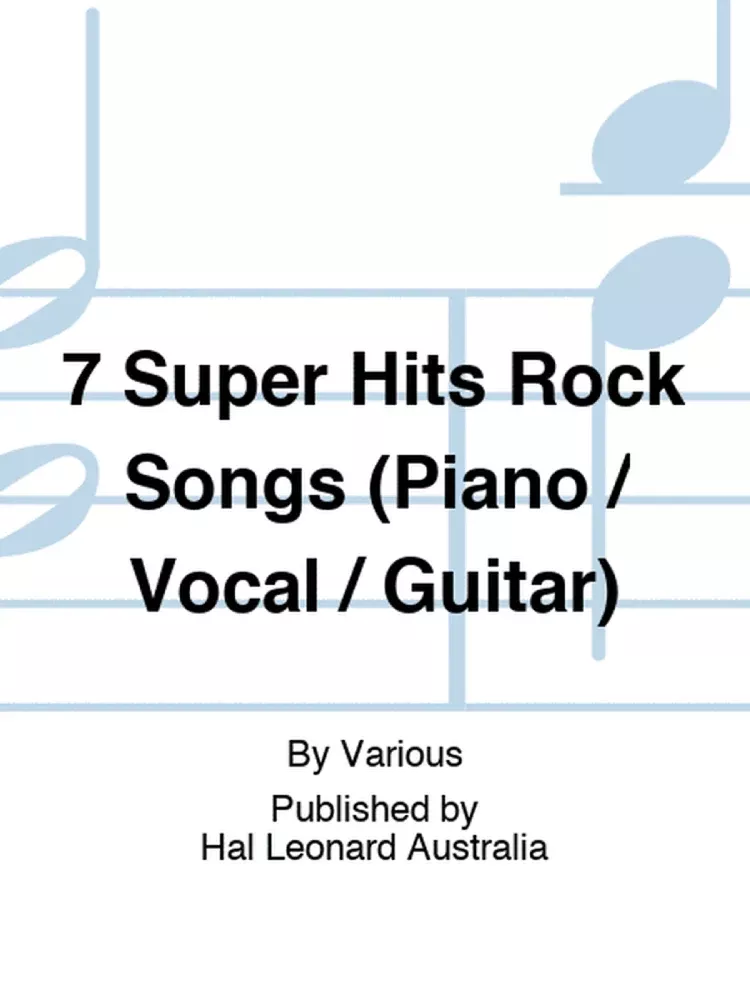 7 Super Hits Rock Songs PVG