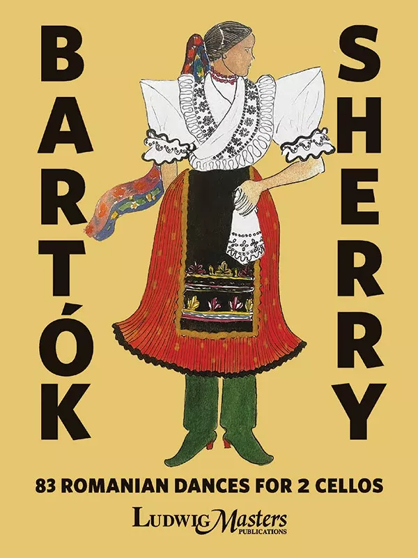 83 Romanian Dances for 2 Cellos: Cello Duet Book