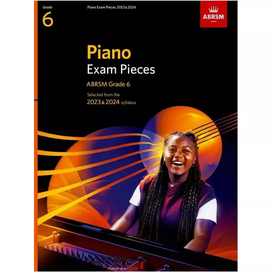 ABRSM Piano Exam Pieces Grade 6 23-24 Book