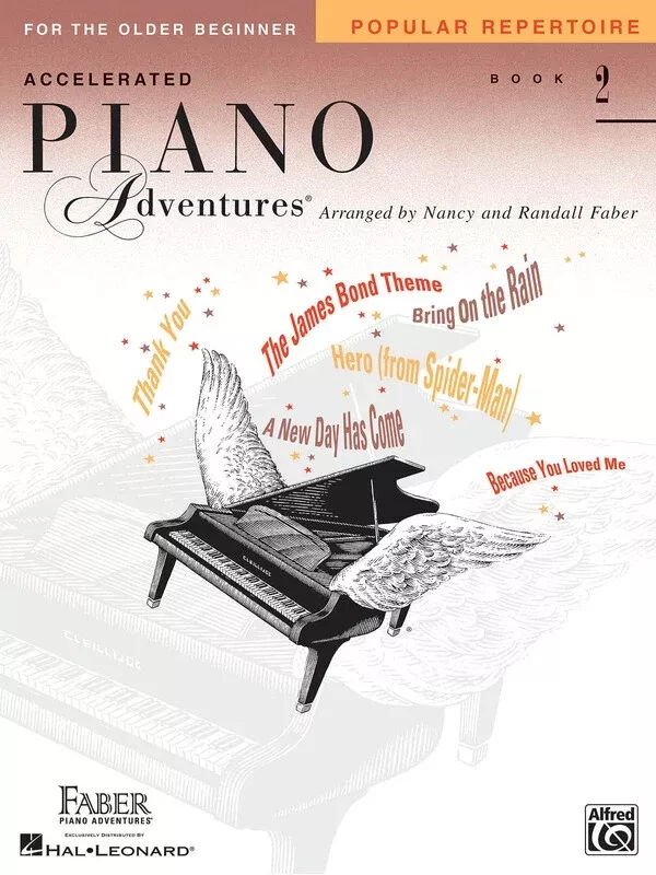 ACCELERATED PIANO ADVENTURES BK 2 POP REPERTOIRE