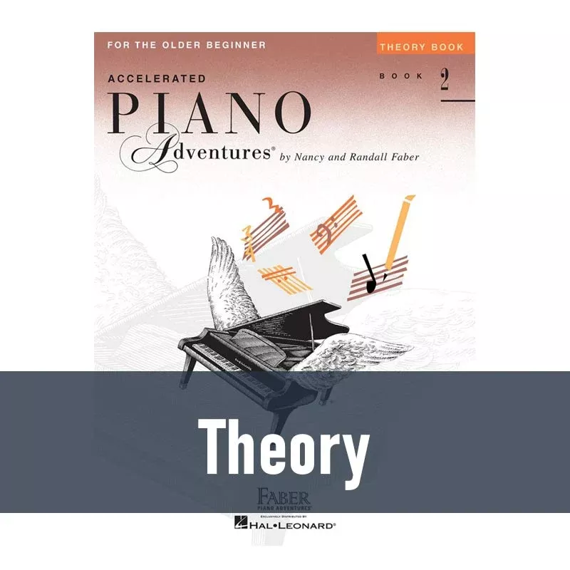 Accelerated Piano Adventures For the Older Beginner – Theory (Book 2)