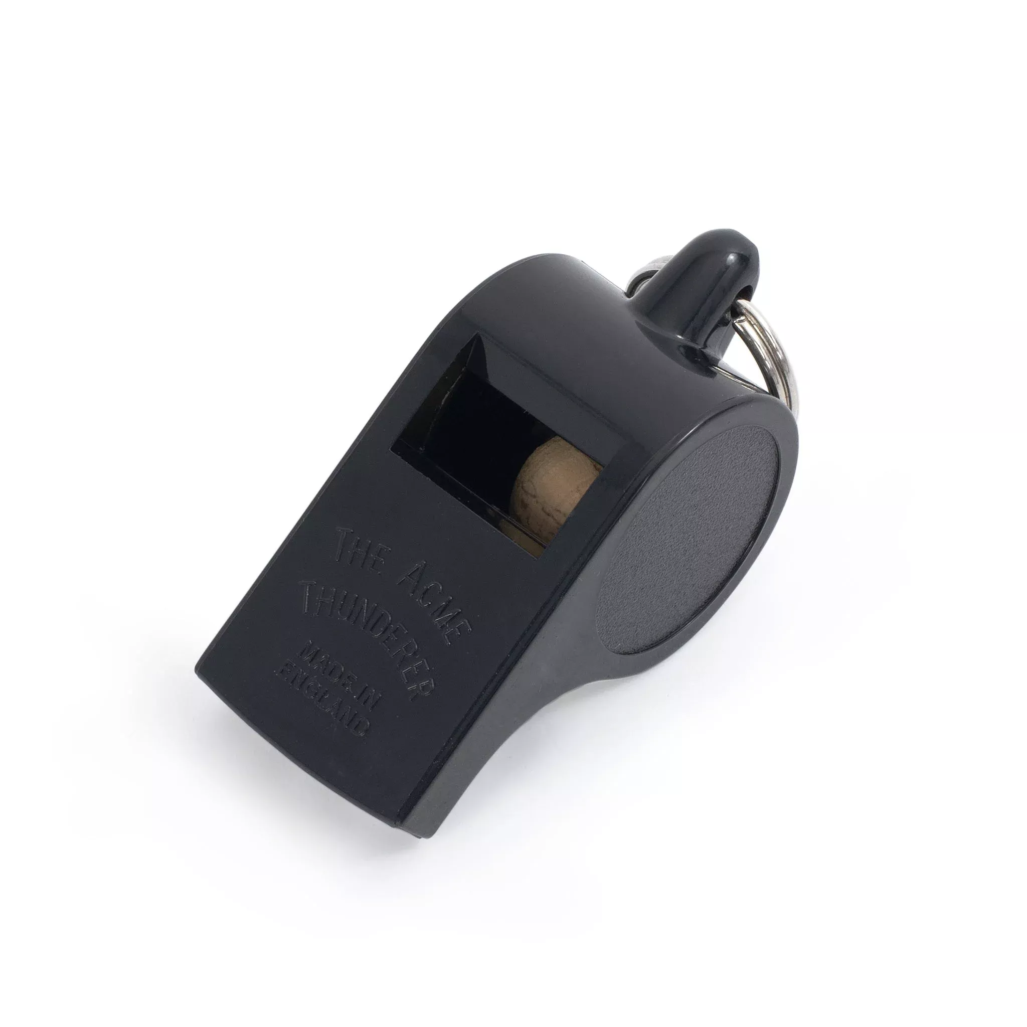 Acme large thunderer whistle – Black plastic (PP154)