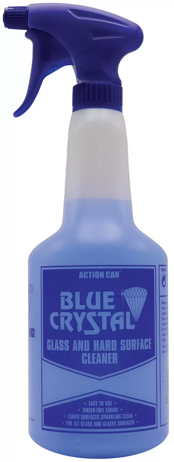 Action Can Blue Crystal Glass & Hard Surface Cleaner 750ml
