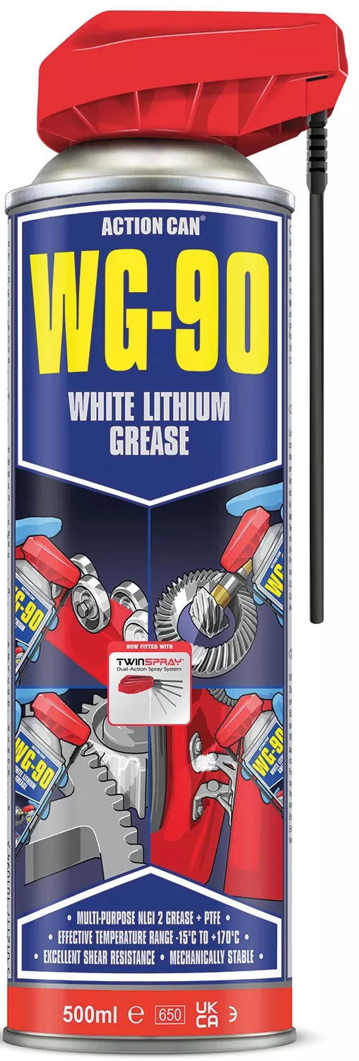 Action Can WG-90 White Calcium Grease 500ml