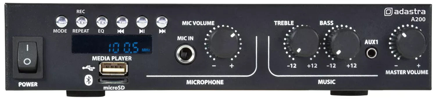 Adastra A200 Stereo PA Amplifier