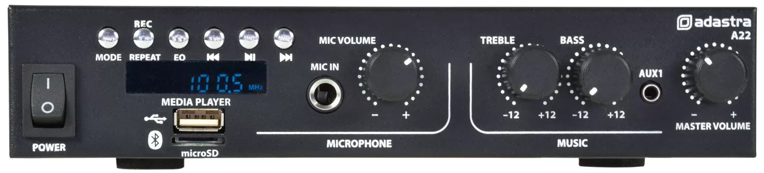 Adastra A22 Stereo PA Amplifier