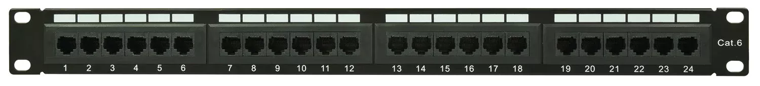 Adastra CAT6 Rackmount IDC Patch Panels – CAT6-24IDC
