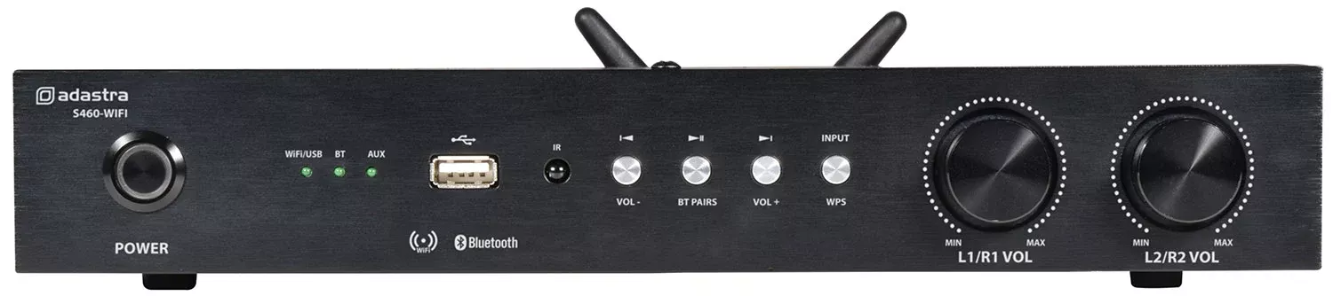 Adastra S460-WIFI Multi Streaming Amplifier