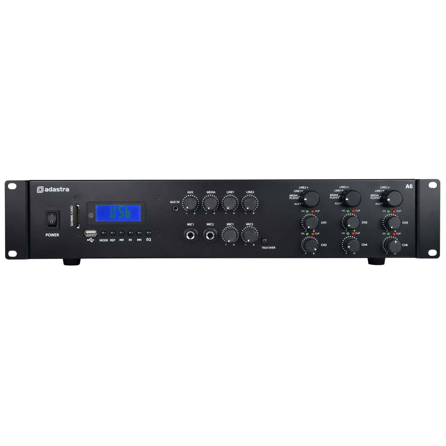 Adastra A-series Multi Zone Stereo Amplifiers – A6
