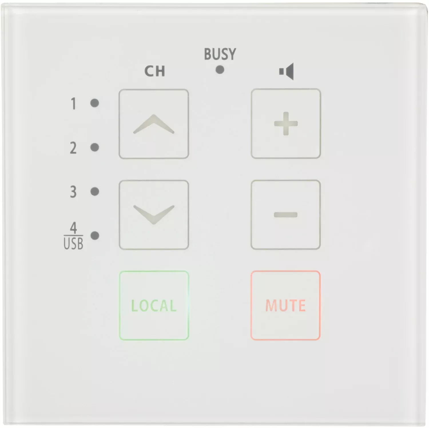 Adastra Touch Remote Wall Plate for RZ45 Audio Matrix – TR86