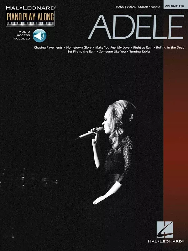 ADELE PIANO PLAY ALONGBK/CD V118