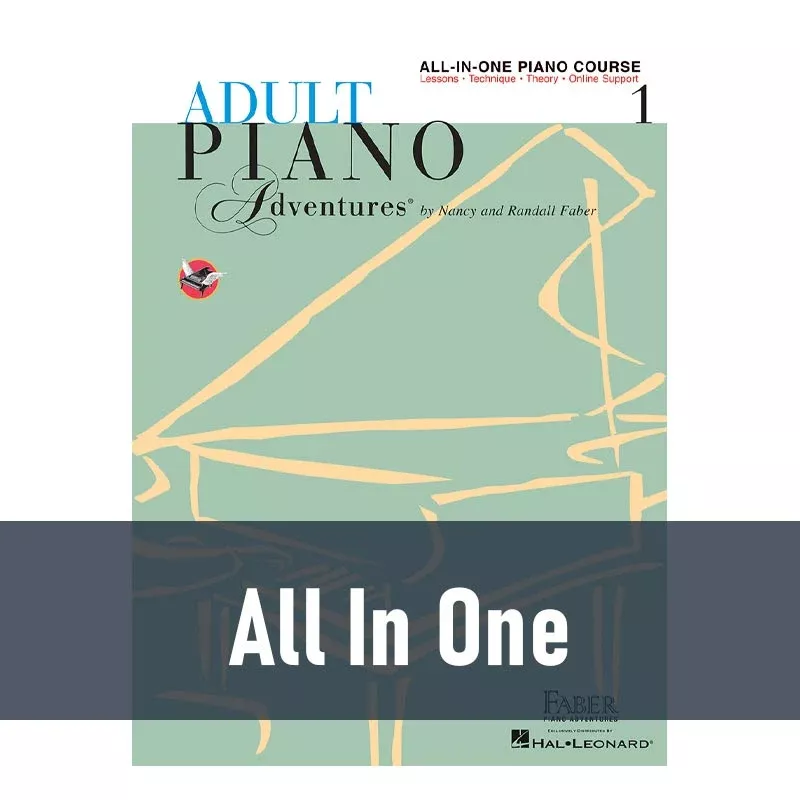 Adult Piano Adventures – All-In-One Course (Book 1)