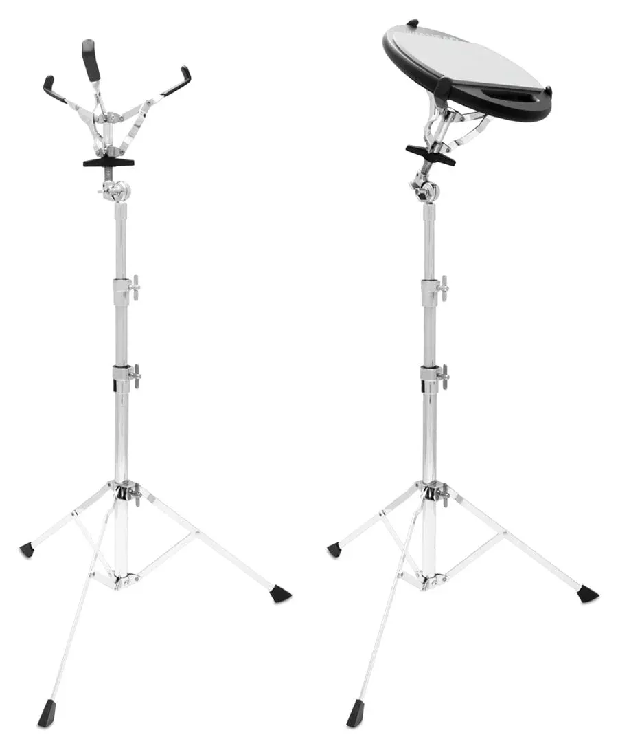 Ahead Mini Snare/Practice Pad Stand, W/Basket