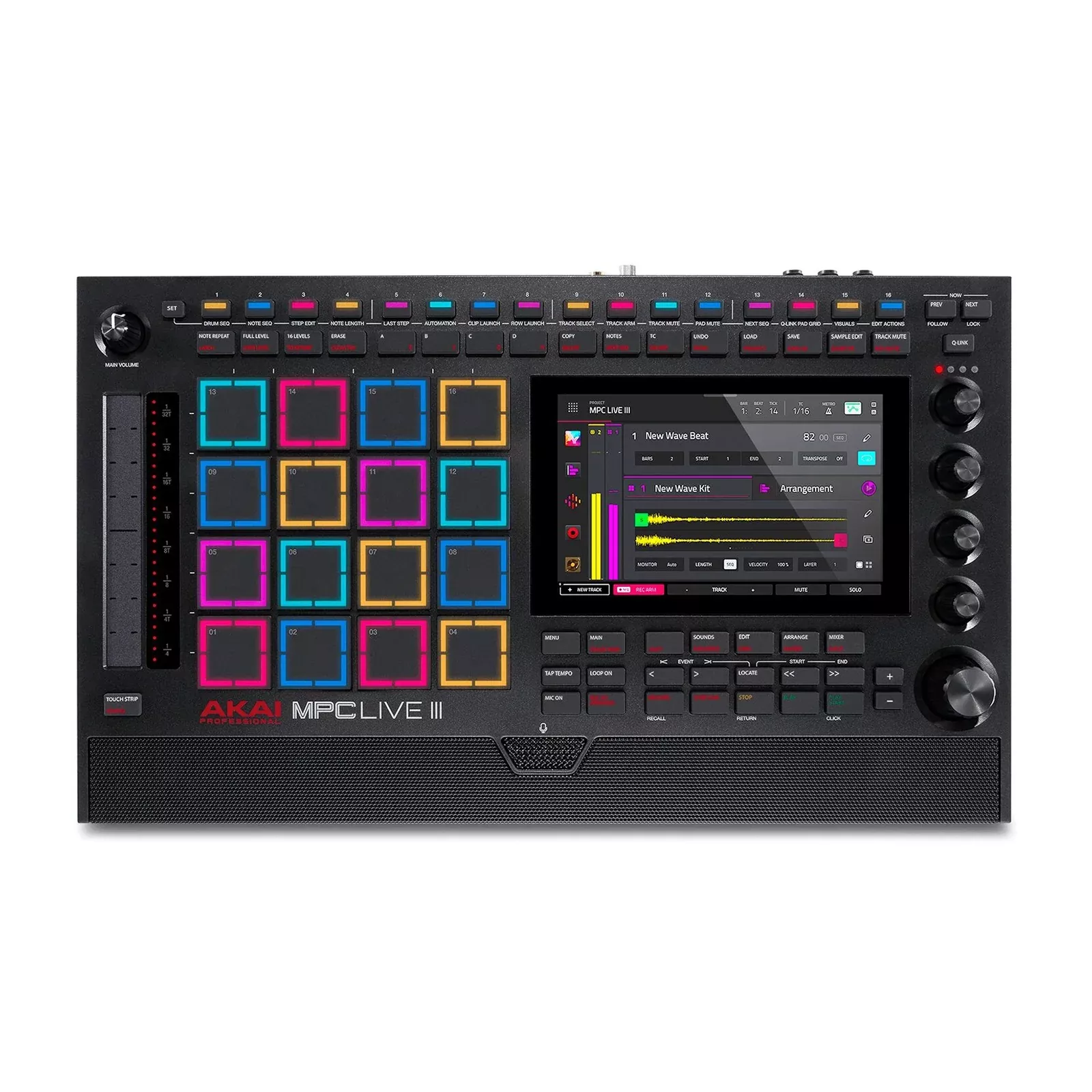 Akai MPC Live III Standalone Advanced Music Production Sampler and Portable Beat Making Sequencer