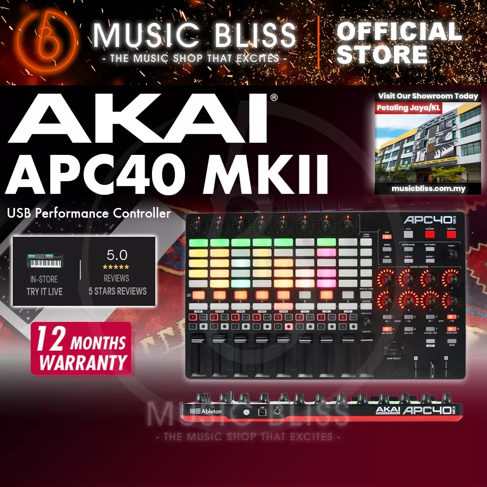 Akai Professional APC40 MKII Pad Controller