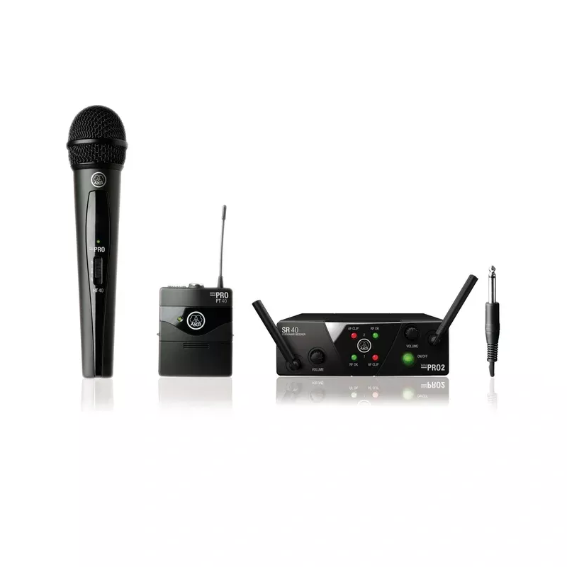AKG Wireless Handheld & Bodypack Dual System (Bands: US25 A & C) WMS40MINI2 MIX-SET US25AC