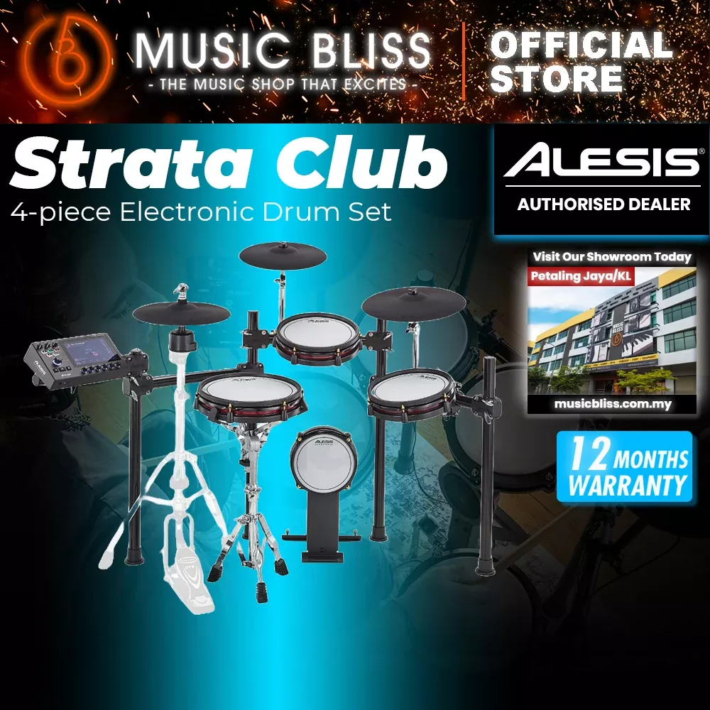 Alesis Strata Club 4-piece Electronic Drum Set