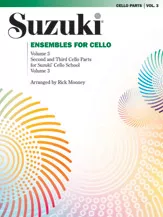 Alfred 0299S Suzuki Ensembles for Cello, Volume 3