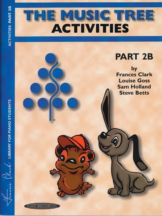 Alfred 0952S The Music Tree: Activities Book, Part 2B