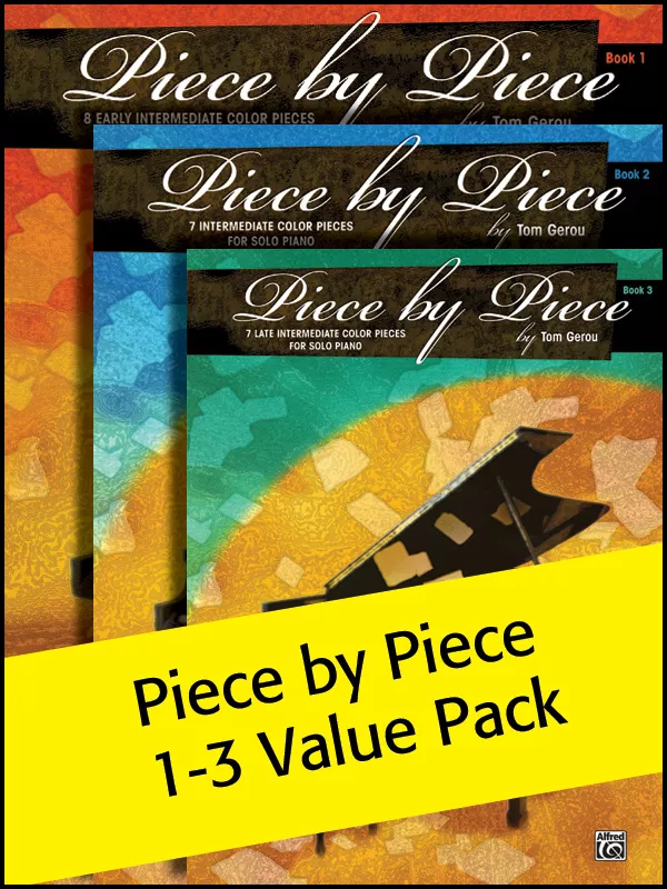 Alfred 105438 Piece by Piece Books 1-3 (Value Pack)