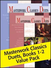 Alfred 105672 Masterwork Classics Duets Books 1-2 Value Pack