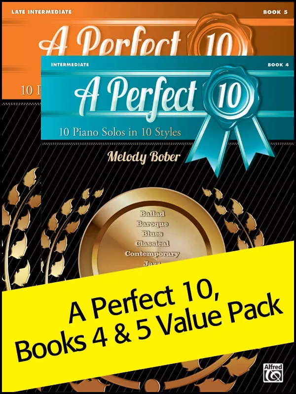 Alfred 105804 Perfect 10 Books 4-5, Value Pack
