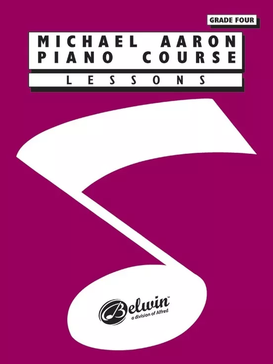 Alfred 11004A Michael Aaron Piano Course: Lessons, Grade 4