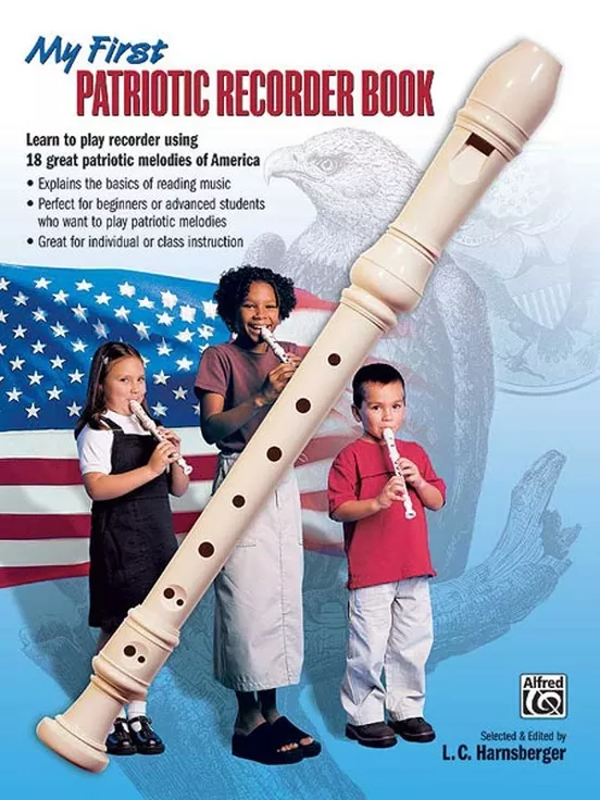 Alfred 20443 My First Patriotic Recorder Book