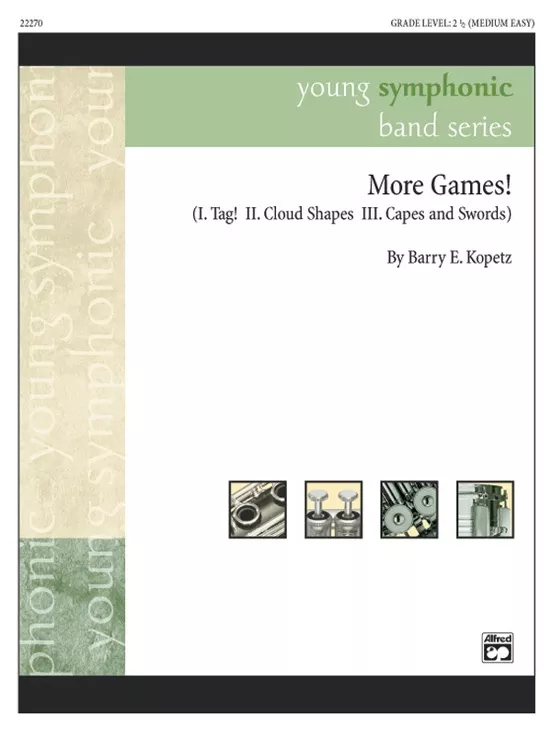 Alfred 22270 More Games!, Concert Band