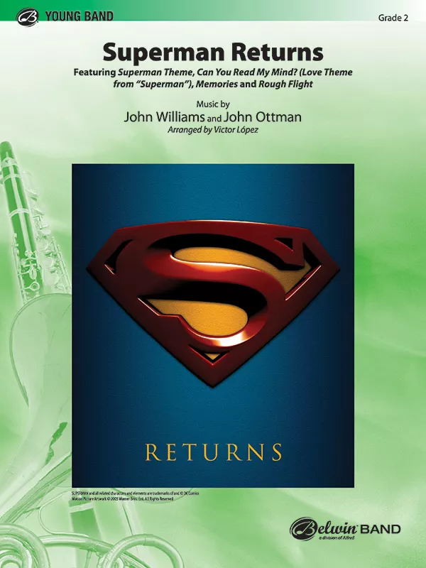 Alfred 26736 Superman Returns, Concert Band