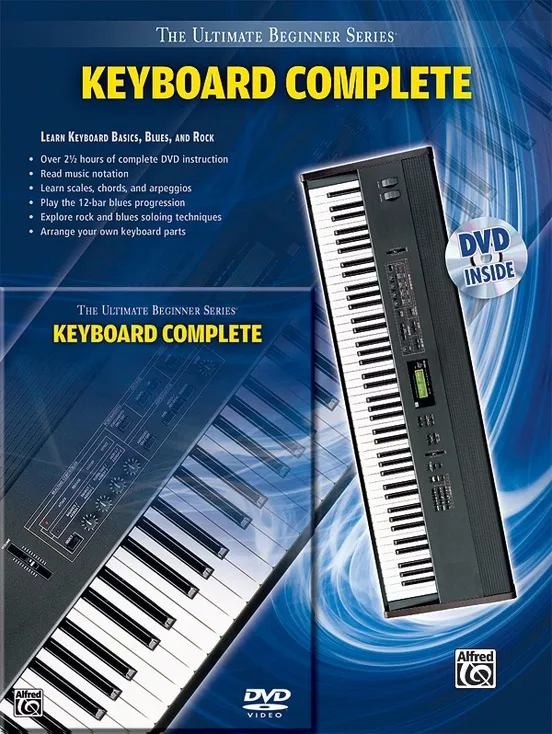Alfred 31435 Ultimate Beginner Series: Keyboard Complete w/ DVD