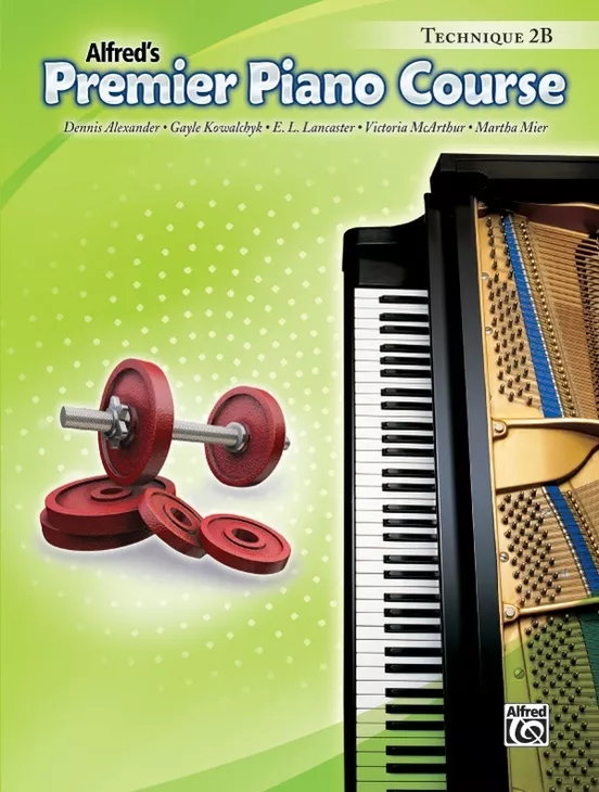 Alfred 32177 Alfred's Premier Piano Course, Level 2B: Technique