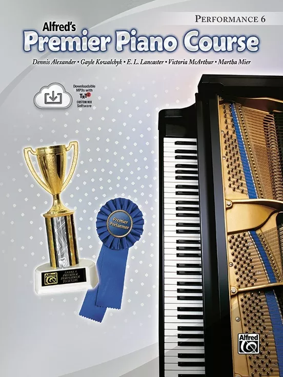 Alfred 34669 Alfred's Premier Piano Course, Level 6: Performance Book