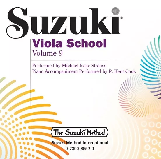 Alfred 38940 Suzuki Viola School, Volume 9 International Edition CD