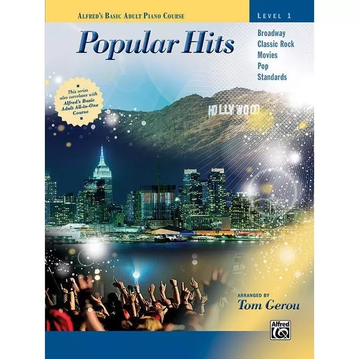 Alfred’s Basic Adult Piano Course: Popular Hits 1